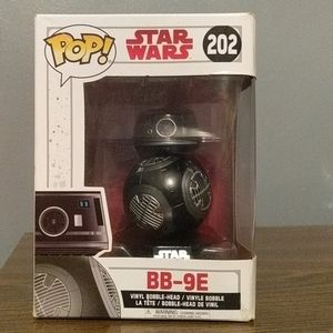 Funko Pop BB-9E Star Wars 202 figure in box